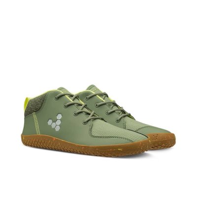 Vivobarefoot Primus Bootie All Weather Schoenen Junioren - Groen School Schoenen JXC437208